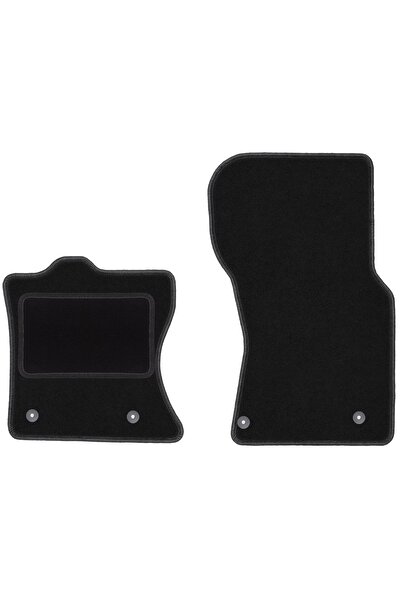 Autoalorria Covorașe auto față pentru: Land Rover Velar SUV (2017-): Negru