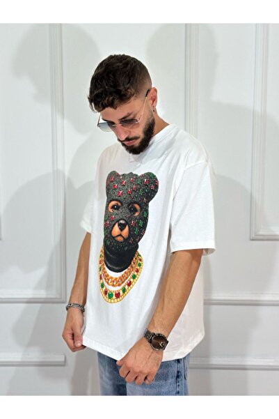 Urban Collection Men's T-shirt with hip-hop graphic print