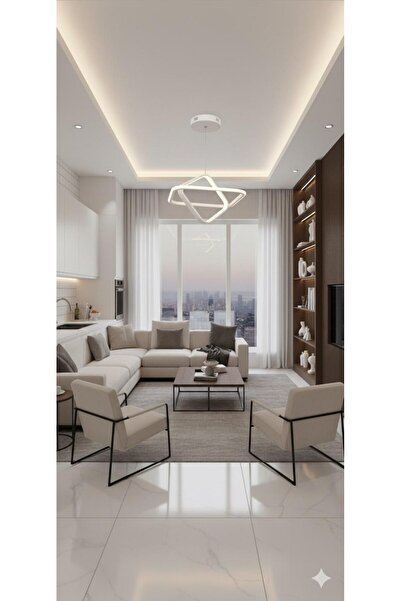 IŞILTI VİRA 2'Lİ KARE 30X30 sarkıt