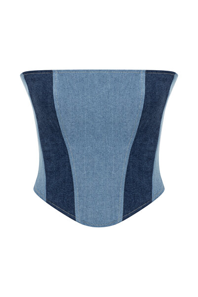 SEIZE THE DAY RİO KADIN DENİM CORSE TOP