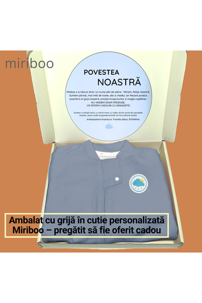 Miriboo Sleeping bag with legs 1-2.5 years and 2.5-4 years, 1 TOG, 100% Cotton, Temperature Indicator