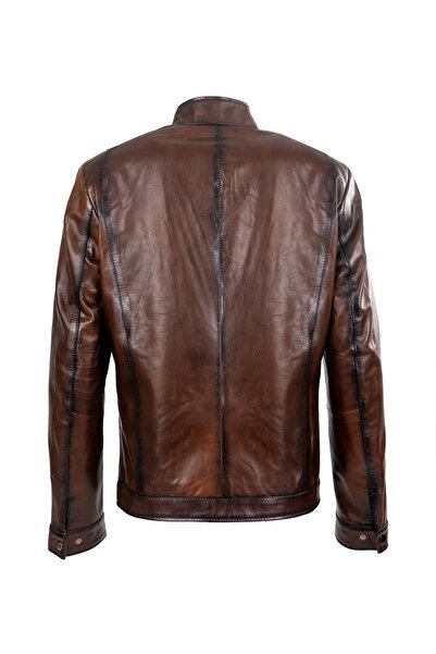 ÇAĞ DERİ Genuine Leather Jacket,Leather Jacket,Men's Leather Coat,Leather Jacket