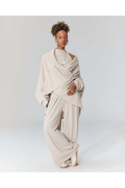 LAMANTE Palazzo Triko Pantolon