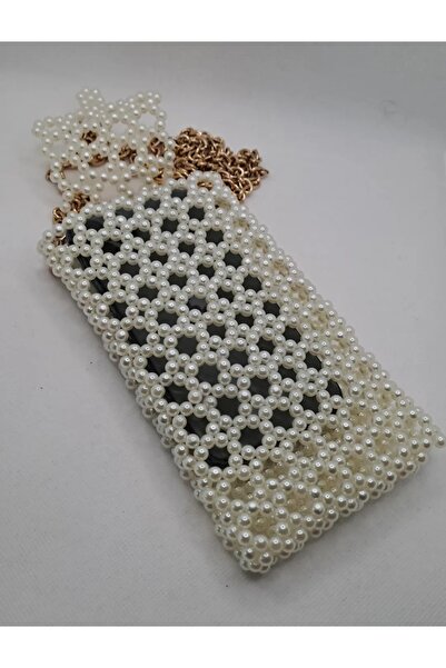 sizenelazım White Pearl Phone Holder