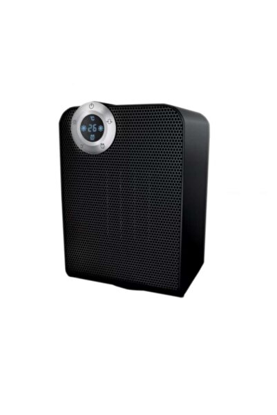 Rovitech Ceramic fan heater 1800W, copper motor, IPX1 water-resistant, LED display, black