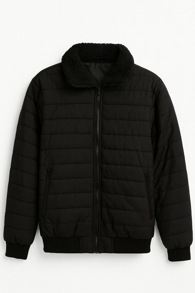 FREZZBİ معطف مبطن بياقة فرو