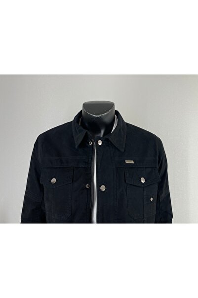 Sadık Collection Мъжко палто от памук с подплата от флийс и водоустойчив яка 2625