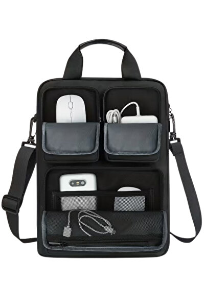 woys 16-Inch Briefcase Computer Notebook Laptop Bag with Waterproof Fabric Features