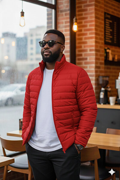 MEYASU New Season a Quality Comfortable Fit Lined Quilted Coat