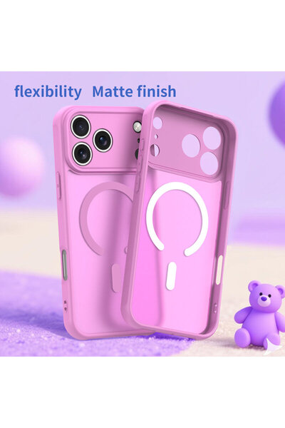 Techsuit iPhone 17 Pro Max HaloFrost II MagSafe Case, orange