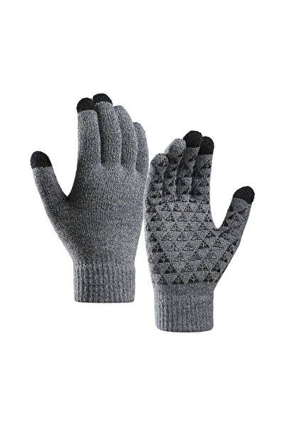 Iwarm men's gloves, gray, ST0018