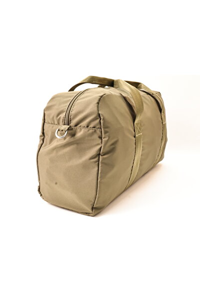 ICONE BAG Khaki Sports Women & Men Sports Bag, Unisex Sports Fitness Gym Bag with Parachute Fabric Front Pocket