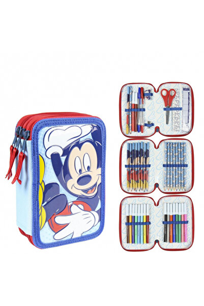 Mickey Mouse Penar echipat 43 piese , 3 compartimente