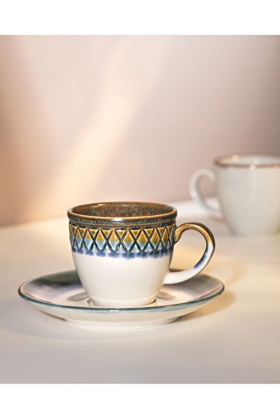 Madame Coco Antique Set of 2 Coffee Cups