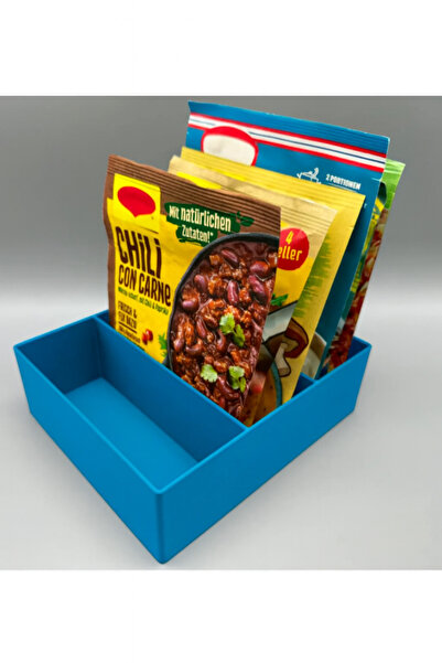 3DAKSESUAR 3-Compartment Organizer for Kitchen Soup Etc.