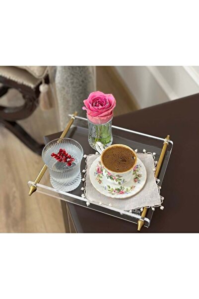 i love home glass Resa Mini Boy Tepsi 21x26 cm