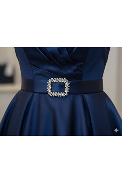 Estilo Lingerie Crystal Stone Silver Color Evening Dress Belt Buckle, Design Belt Buckle, Evening Dress Accessory