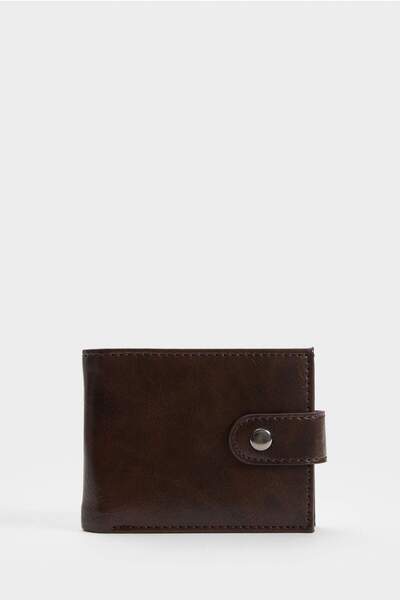 DeFacto Men's Faux Leather Wallet F9303Axns