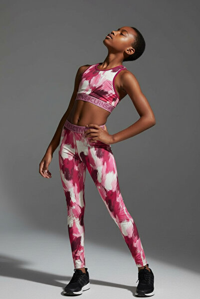 Colorinas Artletics Girls' Patterned Sports Leggings