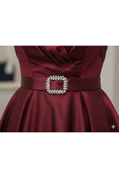 Estilo Lingerie Crystal Stone Silver Color Evening Dress Belt Buckle, Design Belt Buckle, Evening Dress Accessory