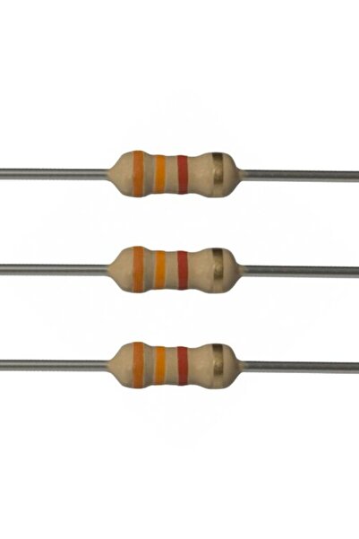 MİKROGATE 3.3K Ohm 1/4 Watt Direnç 10 Adet (Pcs)