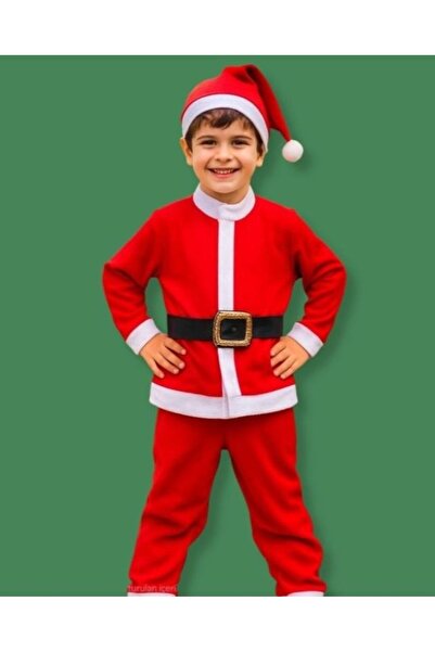 MeaShop Santa Claus Boy's Christmas Costume