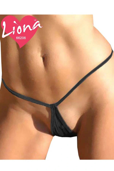 Çamaşır Kenti Angel Büyük Beden Siyah Tanga