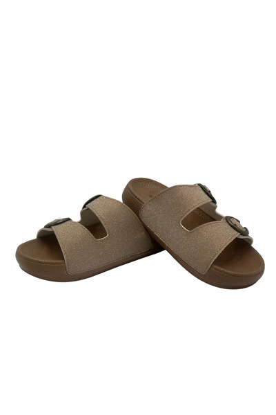 MULEX Zenne 11501 Daily Slippers Glitter Double Buckle Boxed Slippers Daily Slippers