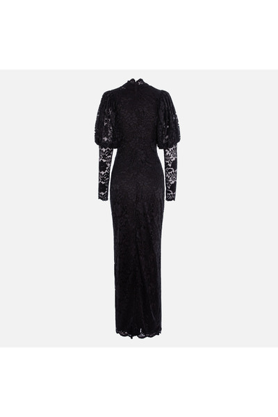 Enchanté Sori BLACK LACE LONG DRESS