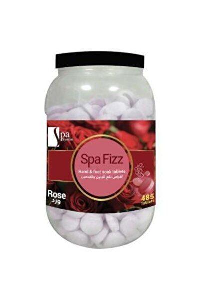 Spa System أقراص نقع اليدين والقدمين برائحة الورد الفوار - 3 كجم