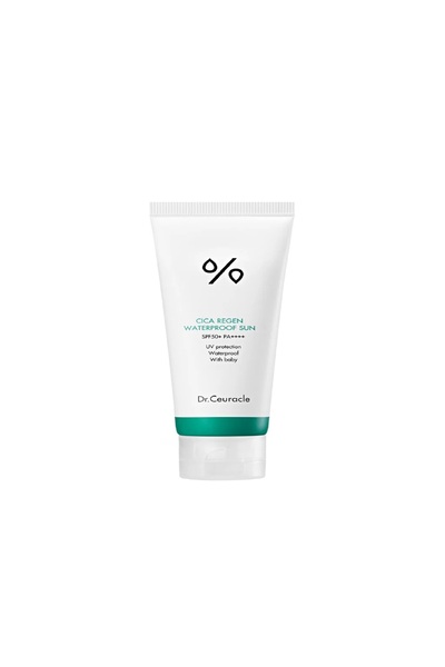 Dr.Ceuracle Cica Regen Waterproof Sun SPF50+ PA++++ (Suya Dayanıklı Nemlendirici Yüz & Vücut Güneş Kremi) 100ml