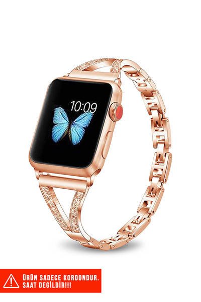 Nezih Case Stylish Jewelry Bracelet Compatible with Apple Watch Series 2/3/4/5/6/7/8/9/Se 38mm 40mm 41mm and Series 10/11 42mm