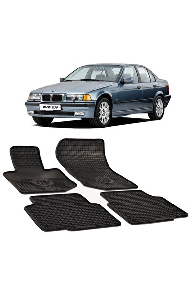 Umbrella BMW Seria 3(E 36) (1992-1998) Set 4 covorase auto cauciuc Urban Line