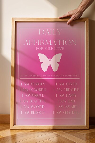 Saturn Afirmare zilnică pentru dragoste de sine Tabel înrămatat Culorile energiei aurăului Repetări zilnice de afirmare Propoziții