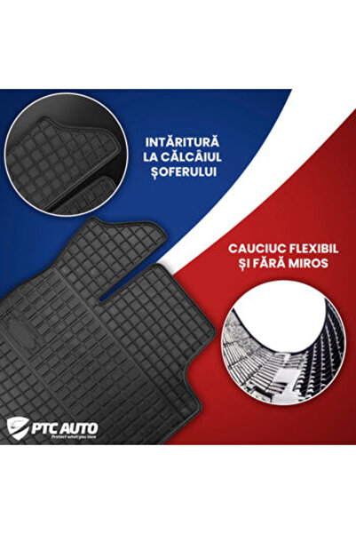 FroGum Smart Forfour II Din 2014 - Prezent , Set Covorase Auto Premium