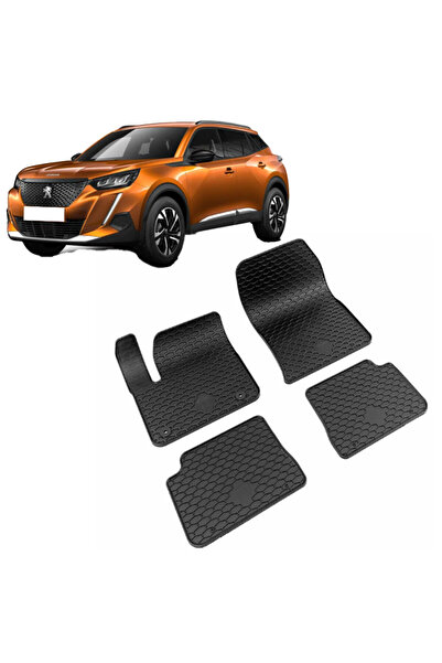 Umbrella Peugeot E-2008 (2020-2025) Set 4 covorase auto cauciuc Urban Line