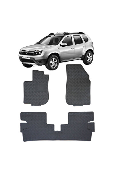 Umbrella Compatibilitate Dacia Duster (2010-2017) Set 3 covorase auto cauciuc...