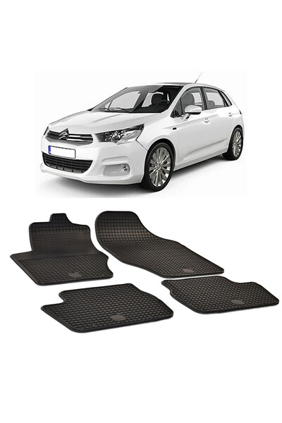 Umbrella Set 4 covorase auto cauciuc Urban Line compatibil cu Citroen C4 (201...