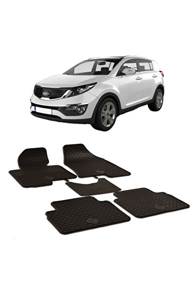 Umbrella Kia Sportage (2010-2015) Set 5 covorase auto cauciuc Urban Line