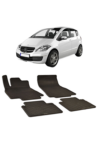 Umbrella Mercedes (W 169) A-KLASSE (2004-2012) Set 4 covorase auto cauciuc Ur...