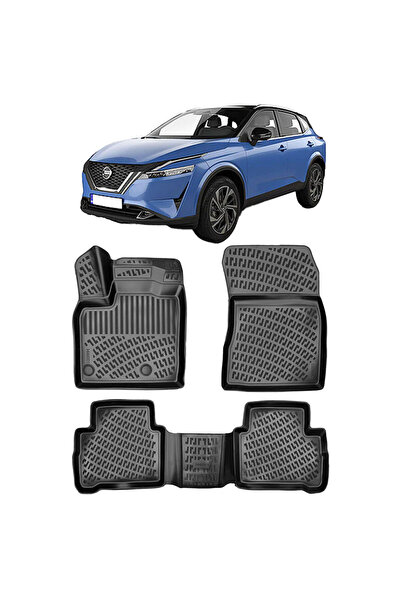Umbrella Nissan Qashqai III (J12) 2021-2025 Set 4 covorase auto din cauciuc t...