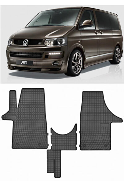 FroGum Vw T5 / T6 Transporter, Din 2003 - Prezent (Fata) , Set Covorase Auto ...