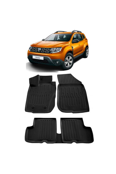 Umbrella Set covorase auto cauciuc G.Modern Line 3Dcompatibil cu Dacia Duster...