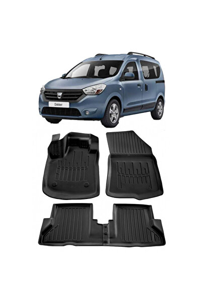 Umbrella Set covorase auto cauciuc G.Modern Line 3D compatibil cu Dacia Dokke...