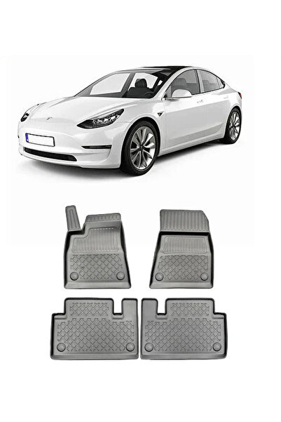 ARISTAR Tesla Model 3, Sedan, Din 07.2017 - Prezent , Set Covorase Auto Tip T...