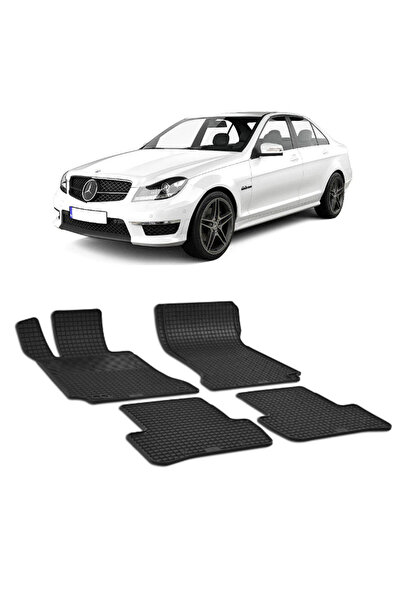 Umbrella Set 4 covorase auto cauciuc Urban Line compatibil cu Mercedes (W204)...