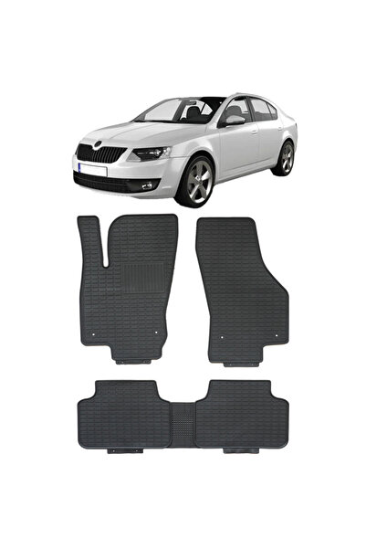 Umbrella Compatibil cu Skoda Octavia III (2014-2019) Set 5 covorase auto cauc...