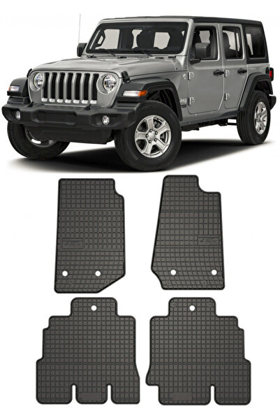 FroGum Jeep Wrangler, Suv, Din 11.2017 - Prezent, 4 Usi , Set Covorase Auto P...