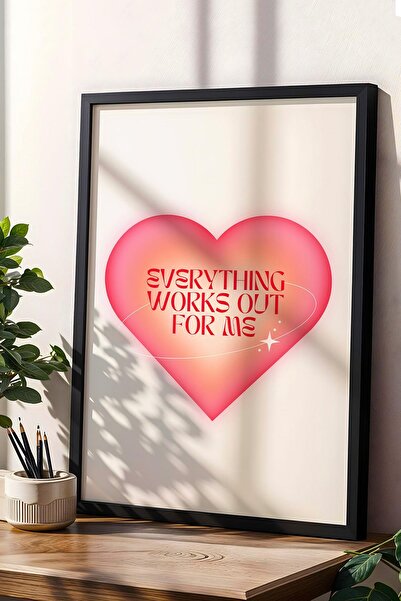 Saturn Totul se arată bine pentru mine Pictură înrămată Aura Energy Colors