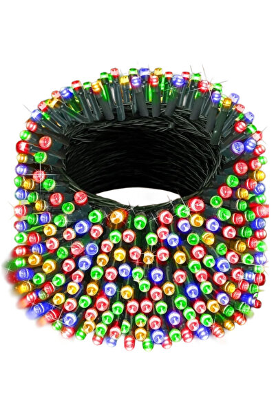 Generic Christmas Installation, 100 m, 1000 LEDs, Linear, Multicolor, Flash, Light Garland